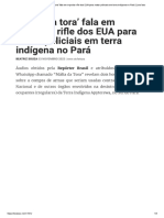 Máfia Da Tora' Fala em Importar Rifle Dos EUA para Matar Policiais em Terra Indígena No Pará