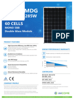 Zonnepanelen Akcome 15 SK6610MDG 5BB Double Glass Mono Module 275W 280W 285W 1658 992 25