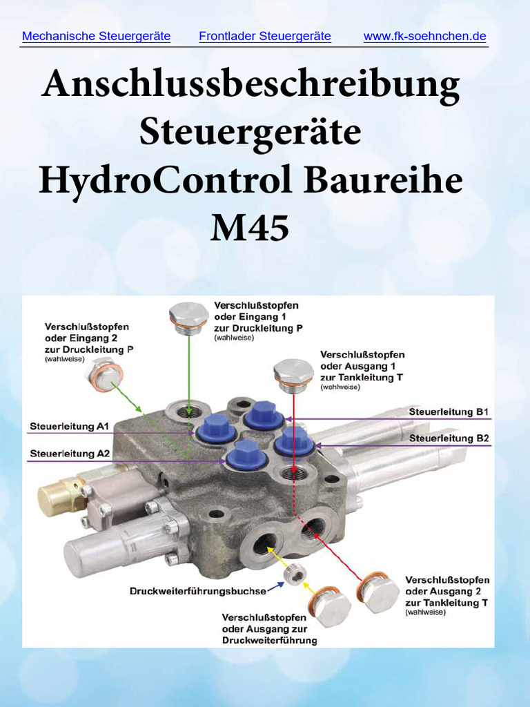 Hydrocontrol m45 Mit Hebel | PDF