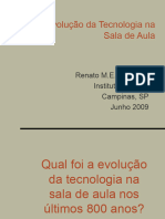 Futuro Tecnologia Sala Aulas