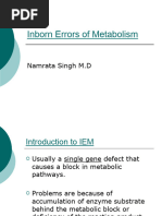 Inborn Errors of Metabolism 2005