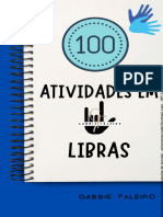 Kit 100 Atividades em Libras Atualizado