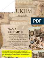 Sosio Antropologi (Hukum) Kel 2