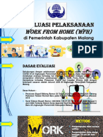 EVALUASI Pelaksanaan: Work From Home (WFH)