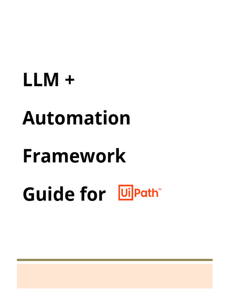 Llm framework documentation pdf indemnity databases