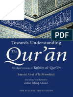 Towards Understanding The Quran 1