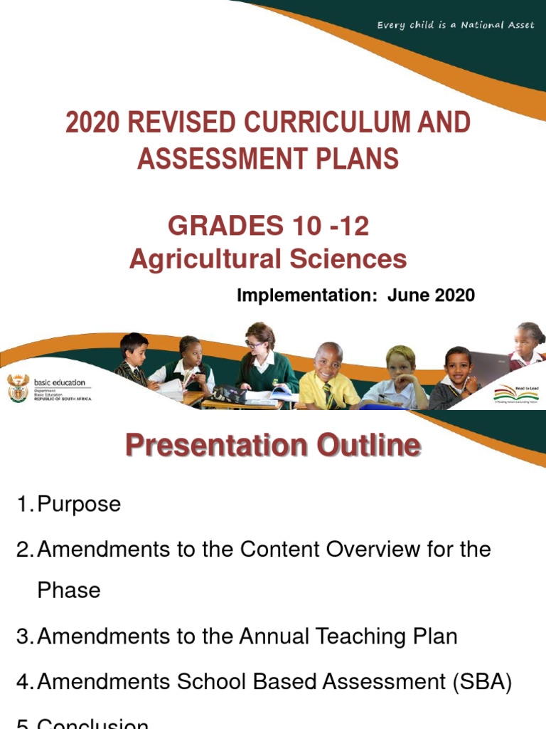 2020 Agricultural Sciences Curriculum Update | PDF | Soil | Agriculture