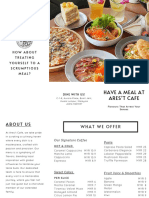 A Rest Cafe KL Brochure Assignment