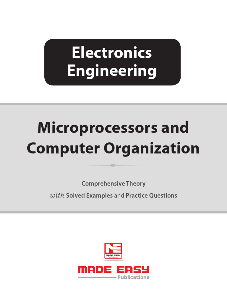14.MicroprocessorsandCO TheorySample | PDF | Embedded System | Central ...