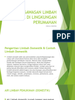 Pengawasan Limbah Cair Di Lingkungan Perumahan