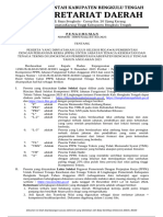 Pengumuman PPPK Formasi Teknis Dan Nakes Bengkulu Tengah 2023