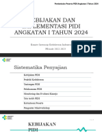 Kebijakan & Implementasi PIDI Angk I TH 2024 - 13 1 24