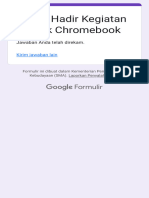 Daftar Hadir Kegiatan Bimtek Chromebook