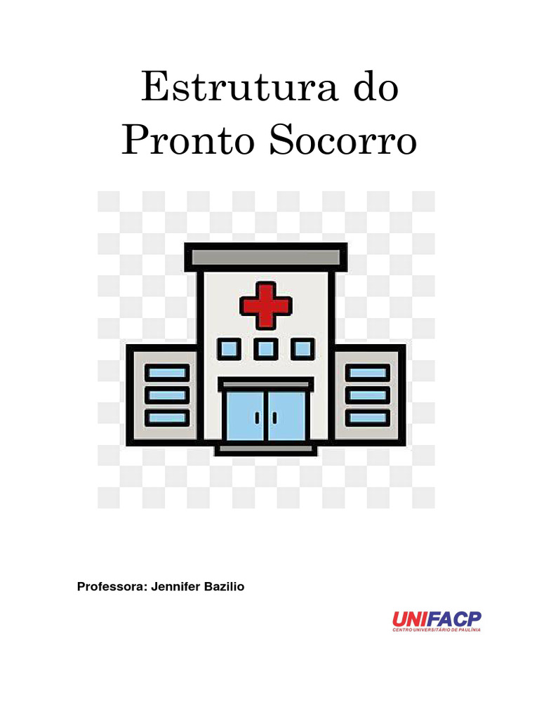 Estrutura do Pronto Socorro Infantil | PDF | Farmacêutico | Radiologia