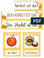 Herbst Bildkarten