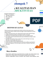 Kelompok7 Biaya Kualitas Dan Produktivitas