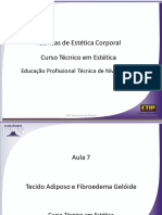 Técnicas de Estética Corporal Curso Técnico em Estética: Educação Profissional Técnica de Nível Médio