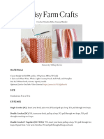 Modern Boho Granny Blanket PDF