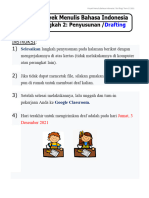 Proyek Bahasa Indonesia - Drafting