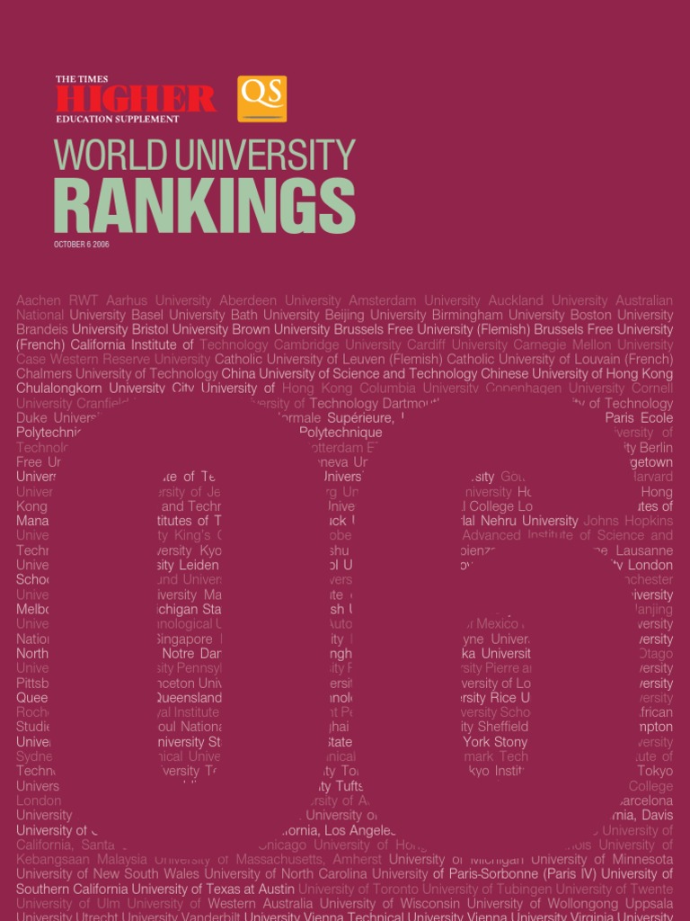 World Univr Ranking | PDF