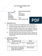 Rencana Pelaksanaan Pembelajaran Kelas Vi A Word