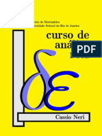 Curso de Análise Real