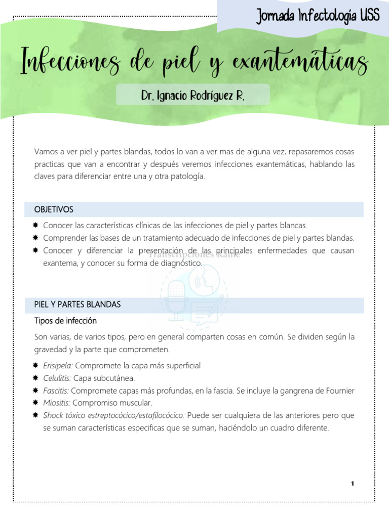 2020 Infección De Piel Y Partes Blandas Pdf