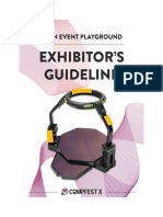 Guideline Exhibitor Main Event Compfest X