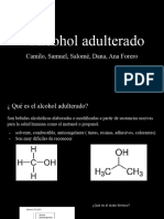 Alcohol Adulterado