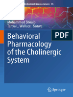 Behavioral Pharmacology of The Cholinergic System 2020