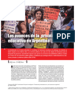 Feldfeber - Los Avances de La Privatizacion Educativa en Argentina - Canto Maestro