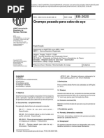 NBR 11099 - Grampo Pesado Cabo de Aço