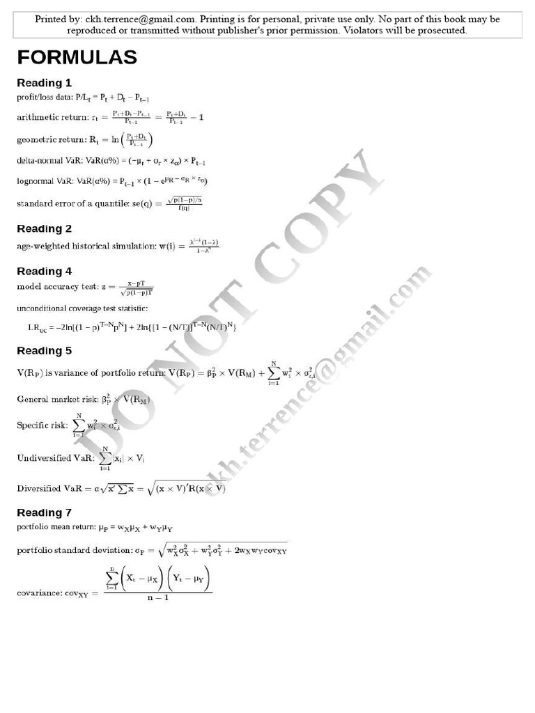 Formula | PDF