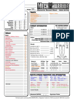 Mechwarrior Best Character Sheet EDIT2 CONNOR WALKER