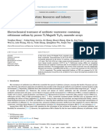 Electrochemical Treatment of Antibiotic Wastewater Contain 2024 Water Resour