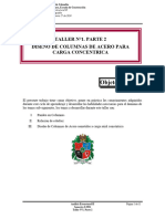 Taller 1 Parte 2 Diseño de Columnas de Acero Semestre 2-2024