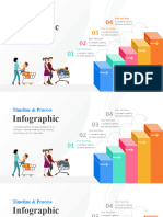 3D Stairs Diagram For Sales Process With Consumers Character Infographic Presentation