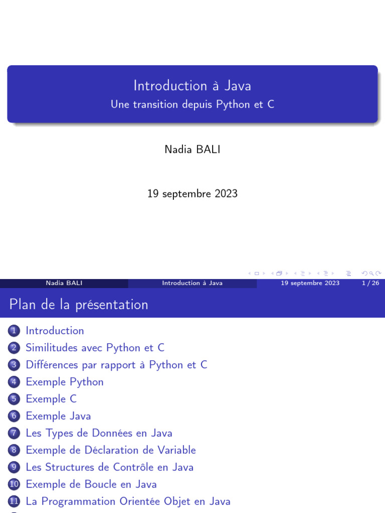 Introduction Java | PDF