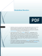 Lipid Metabolism Disorders