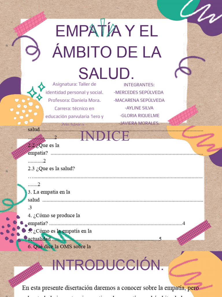 Empatía y El Ámbito en La Salud | PDF | Empatía | Las emociones