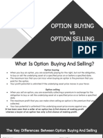 Option Buying Vs Option Selling