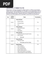 Training Proposal-ICT Proposal