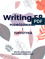 Writing E8 PODROZOWANIE I TURYSTYKA