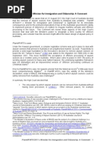 Download Plaintiff M702011 v Minister for Immigration and Citizenship A Comment by marissa_dooris SN70831183 doc pdf
