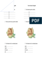 Test de Evaluare La Geografie