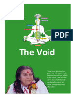 The Void Chakra (Shri Mataji Nirmala Devi, Sahaja Yoga)