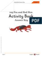 Sly Fox and Red Hen Activity Answer Key LADYBIRD READERS LEVEL 2