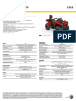 Can Am Atv Outlander Max 570 2022 PT BR