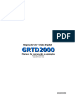 Regulador de Tensão Digital GRTD2000. Manual de Instalação e Operação Revisão 07 de 28 - 09 - 2018 Versão de Firmware MGBR22250