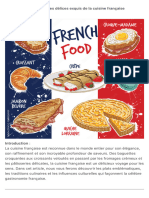 À la découverte des délices exquis de la cuisine française.